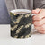 Gold Tropical Leaves Hawaii Mikioi Lei Ceramic Mug Luxury Stylized - Polynesian Pride