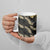 Gold Tropical Leaves Hawaii Mikioi Lei Ceramic Mug Luxury Stylized - Polynesian Pride