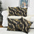Gold Tropical Leaves Hawaii Mikioi Lei Pillow Cover Luxury Stylized - Polynesian Pride
