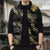 Gold Tropical Leaves Hawaii Mikioi Lei Sleeveless Puffer Jacket Luxury Stylized - Polynesian Pride