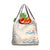 Beige Hawaii Lei Seashells Starfish Grocery Bag Sandy Sylized - Polynesian Pride