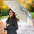 Beige Hawaii Lei Seashells Starfish Umbrella Sandy Sylized - Polynesian Pride
