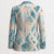Hawaii Lei Seashells Starfish Blazer Fresh Summer Vibe - Polynesian Pride