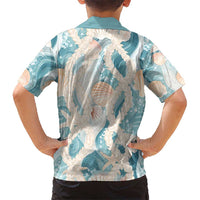 Hawaii Lei Seashells Starfish Kid Hawaiian Shirt Fresh Summer Vibe - Polynesian Pride
