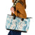 Hawaii Lei Seashells Starfish Leather Tote Bag Fresh Summer Vibe - Polynesian Pride