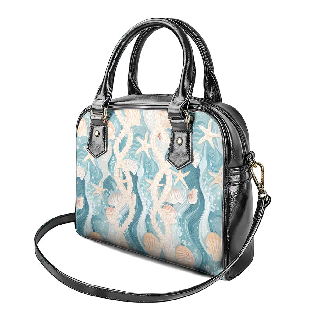 Hawaii Lei Seashells Starfish Shoulder Handbag Fresh Summer Vibe - Polynesian Pride