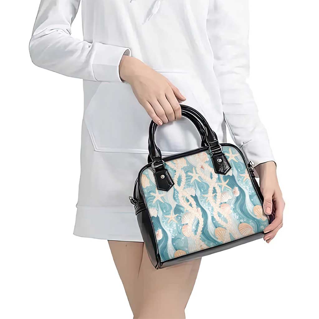 Hawaii Lei Seashells Starfish Shoulder Handbag Fresh Summer Vibe - Polynesian Pride