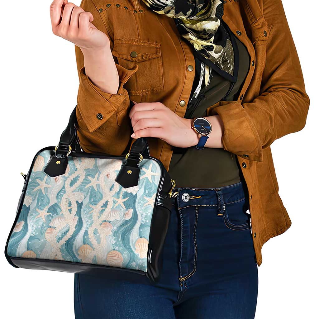 Hawaii Lei Seashells Starfish Shoulder Handbag Fresh Summer Vibe - Polynesian Pride