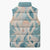 Hawaii Lei Seashells Starfish Sleeveless Puffer Jacket Fresh Summer Vibe - Polynesian Pride