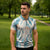 Hawaii Lei Seashells Starfish Zipper Polo Shirt Fresh Summer Vibe - Polynesian Pride