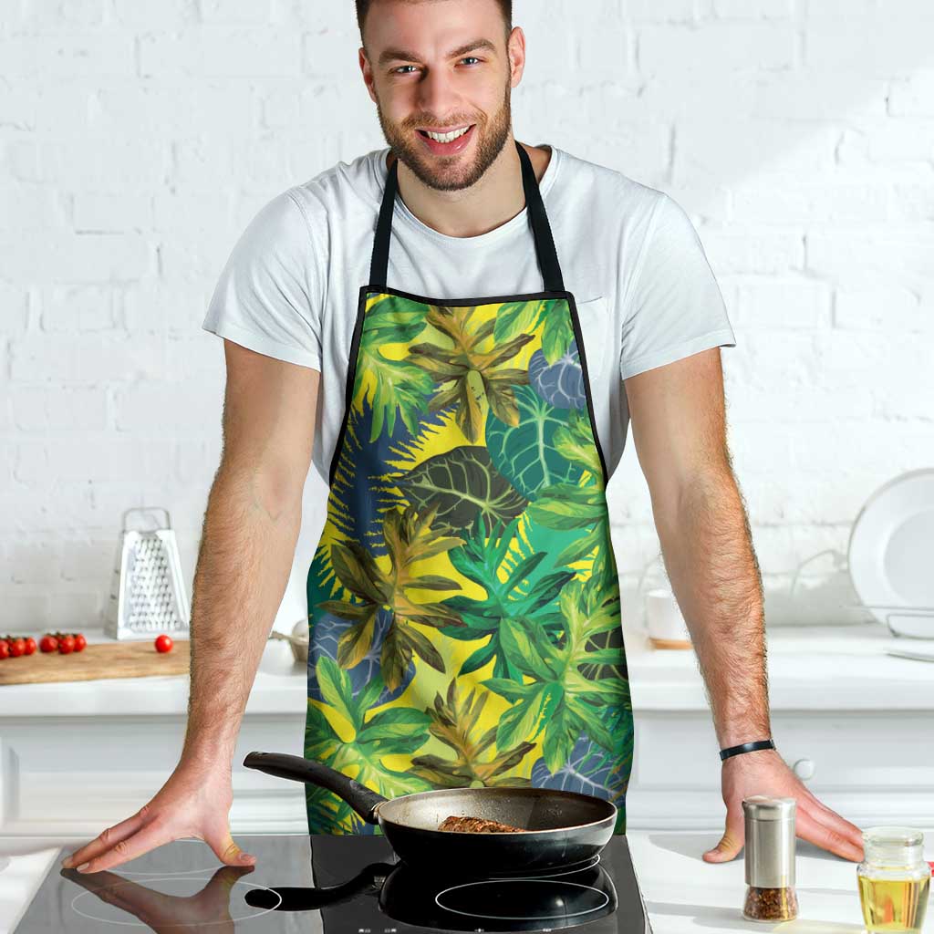 Hawaii Summer Tropical Leaves Apron - Polynesian Pride