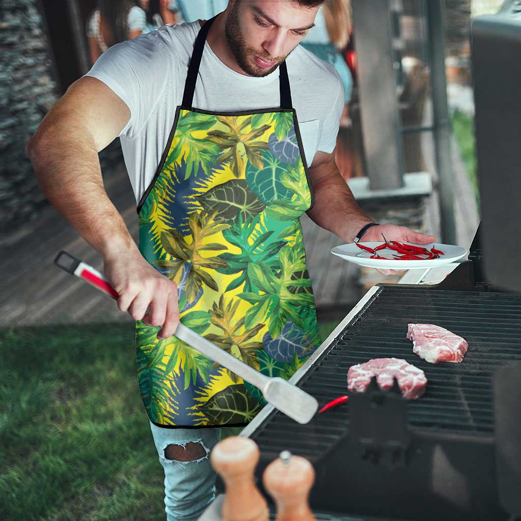 Hawaii Summer Tropical Leaves Apron - Polynesian Pride