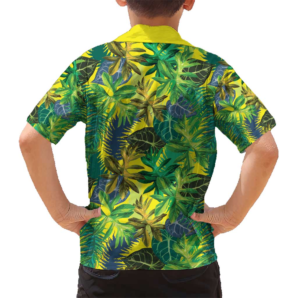 Hawaii Summer Tropical Leaves Hawaiian Shirt - Polynesian Pride