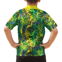 Hawaii Summer Tropical Leaves Hawaiian Shirt - Polynesian Pride