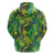Hawaii Summer Tropical Leaves Hoodie - Polynesian Pride