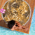 Hawaii Gold Tropical Leaves Beach Blanket - Polynesian Pride