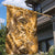 Hawaii Gold Tropical Leaves Garden Flag - Polynesian Pride