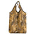 Hawaii Gold Tropical Leaves Grocery Bag - Polynesian Pride