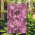 Hawaii Pink Tropical Leaves Garden Flag - Polynesian Pride