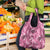 Hawaii Pink Tropical Leaves Grocery Bag - Polynesian Pride