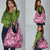 Hawaii Pink Tropical Leaves Grocery Bag - Polynesian Pride