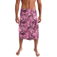 Hawaii Pink Tropical Leaves Lavalava - Polynesian Pride