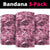 Hawaii Pink Tropical Leaves Neck Gaiter - Polynesian Pride