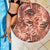 Hawaii Red Brown Tropical Leaves Beach Blanket - Polynesian Pride