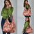 Hawaii Red Brown Tropical Leaves Grocery Bag - Polynesian Pride