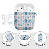 Hawaii Coastal Summer Postcard AirPods Case LT01 - Polynesian Pride