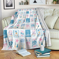 Hawaii Coastal Summer Postcard Blanket LT01 Multicolor - Polynesian Pride