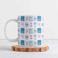 Hawaii Coastal Summer Postcard Ceramic Mug LT01 Multicolor - Polynesian Pride