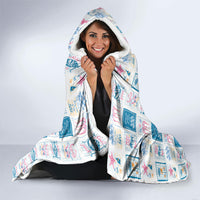 Hawaii Coastal Summer Postcard Hooded Blanket LT01 - Polynesian Pride