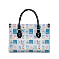 Hawaii Coastal Summer Postcard Leather Bag LT01 - Polynesian Pride