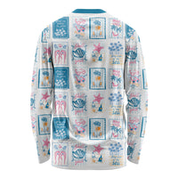 Hawaii Coastal Summer Postcard Long Sleeve Shirt LT01 - Polynesian Pride