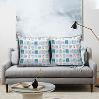 Hawaii Coastal Summer Postcard Pillow Cover LT01 - Polynesian Pride