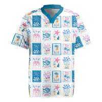 Hawaii Coastal Summer Postcard Rugby Jersey LT01 Multicolor - Polynesian Pride