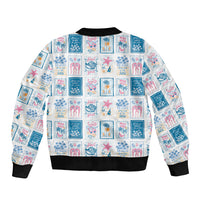 Hawaii Coastal Summer Postcard Sleeve Zip Bomber Jacket LT01 - Polynesian Pride