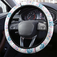 Hawaii Coastal Summer Postcard Steering Wheel Cover LT01 - Polynesian Pride
