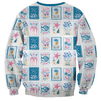 Hawaii Coastal Summer Postcard Sweatshirt LT01 - Polynesian Pride
