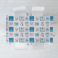 Hawaii Coastal Summer Postcard Tablecloth LT01 Multicolor - Polynesian Pride