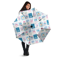 Hawaii Coastal Summer Postcard Umbrella LT01 - Polynesian Pride