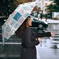 Hawaii Coastal Summer Postcard Umbrella LT01 - Polynesian Pride