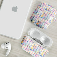 Aloha Summer Posters Grunge Textures AirPods Case LT01 - Polynesian Pride