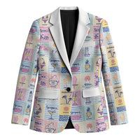 Aloha Summer Posters Grunge Textures Blazer LT01 Unisex Multicolor - Polynesian Pride