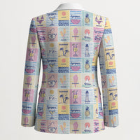Aloha Summer Posters Grunge Textures Blazer LT01 - Polynesian Pride