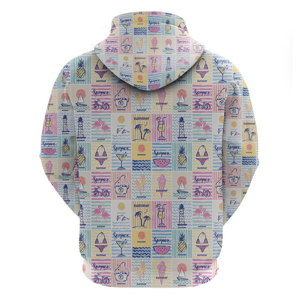 Aloha Summer Posters Grunge Textures Hoodie LT01 - Polynesian Pride