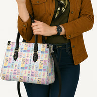 Aloha Summer Posters Grunge Textures Leather Bag LT01 - Polynesian Pride
