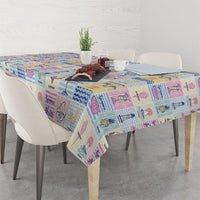 Aloha Summer Posters Grunge Textures Tablecloth LT01 - Polynesian Pride