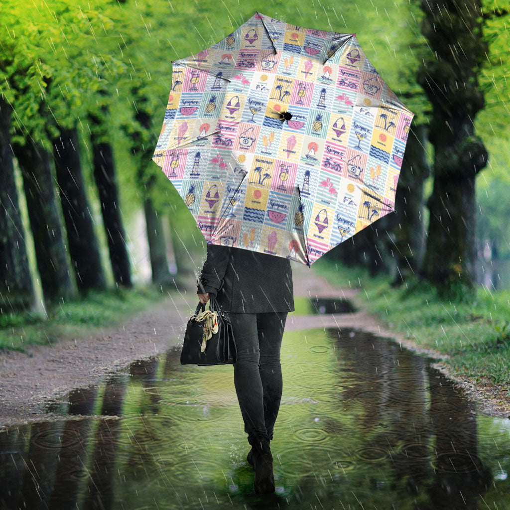 Aloha Summer Posters Grunge Textures Umbrella LT01 - Polynesian Pride
